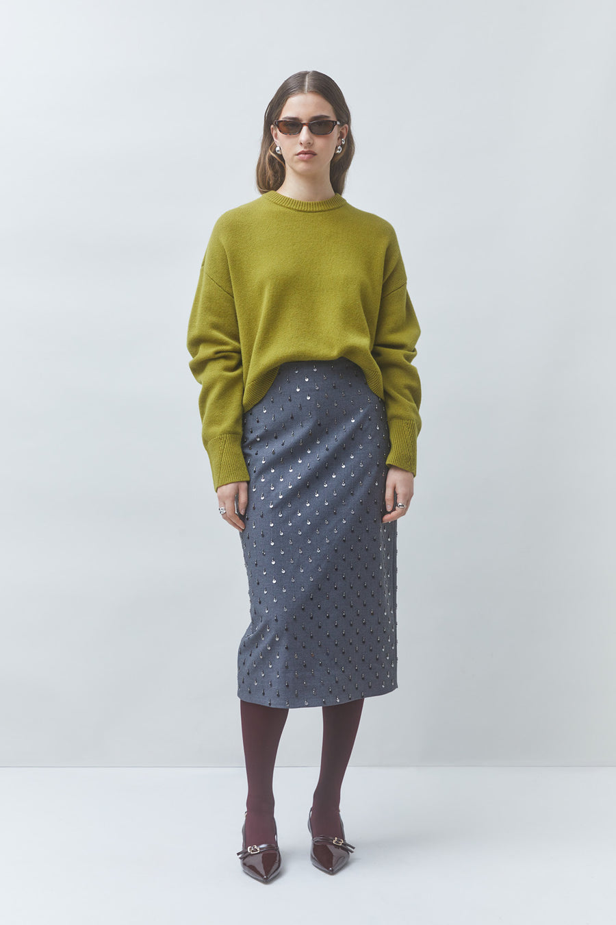 Follow Skirt Gris
