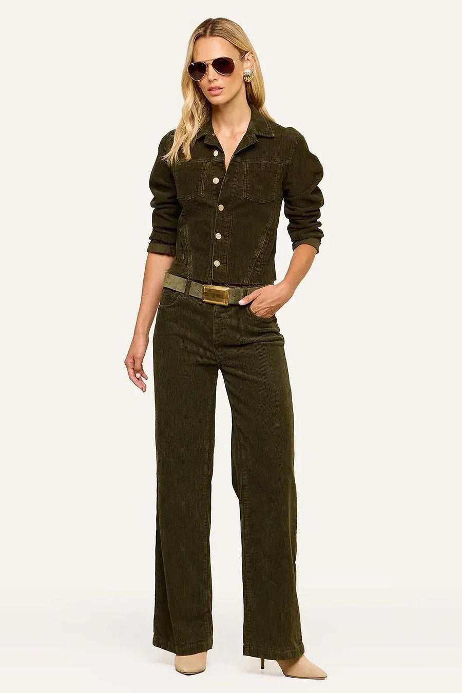 Scottie Corduroy Pant Army