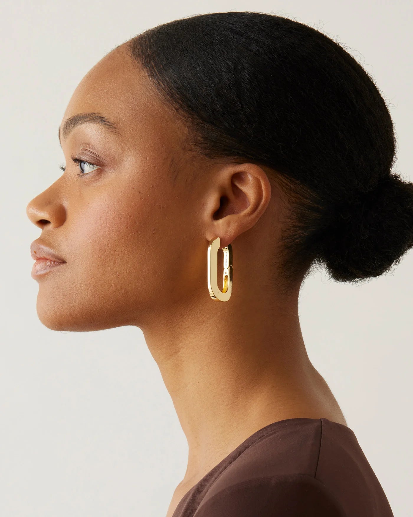 Mega U-Link Earrings by Jenny Bird