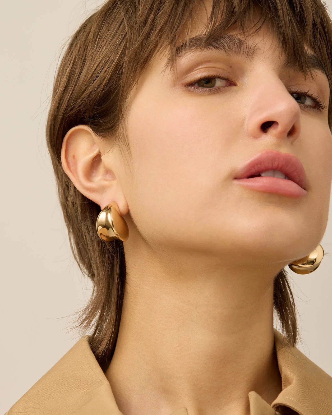 Nouveaux Puff Earrings by JennyBird
