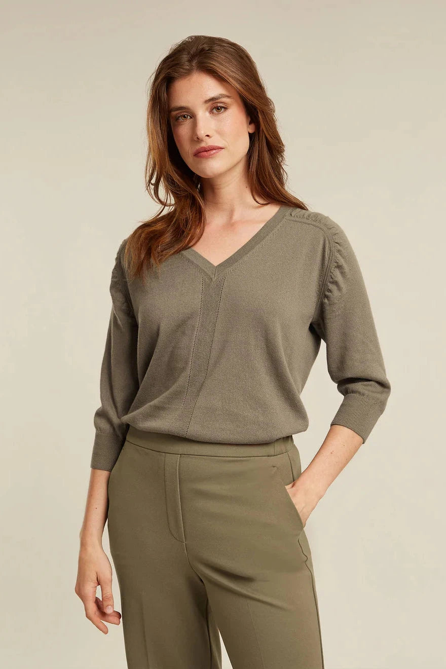 Addie Knitted Pullover-Beaumont-Tocca Finita