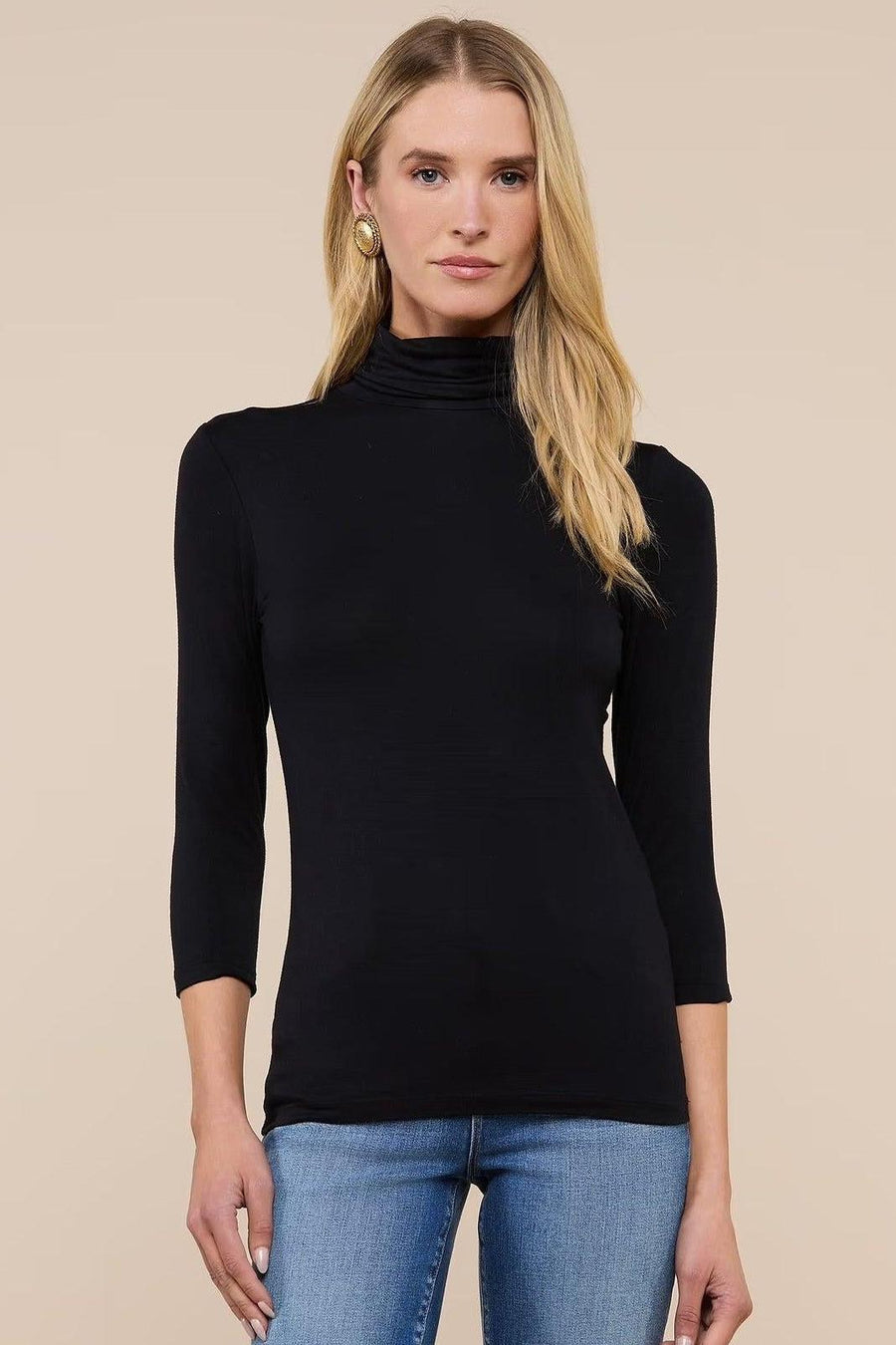 Aja Turtleneck Black-L&