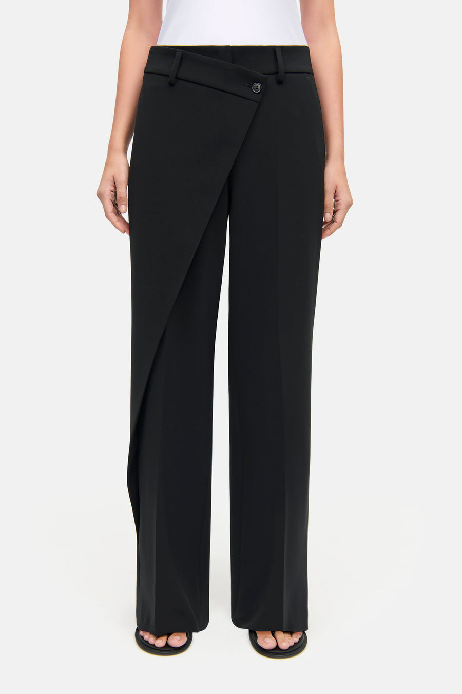 Anais Wrap Pant in Black-Cambio-Tocca Finita