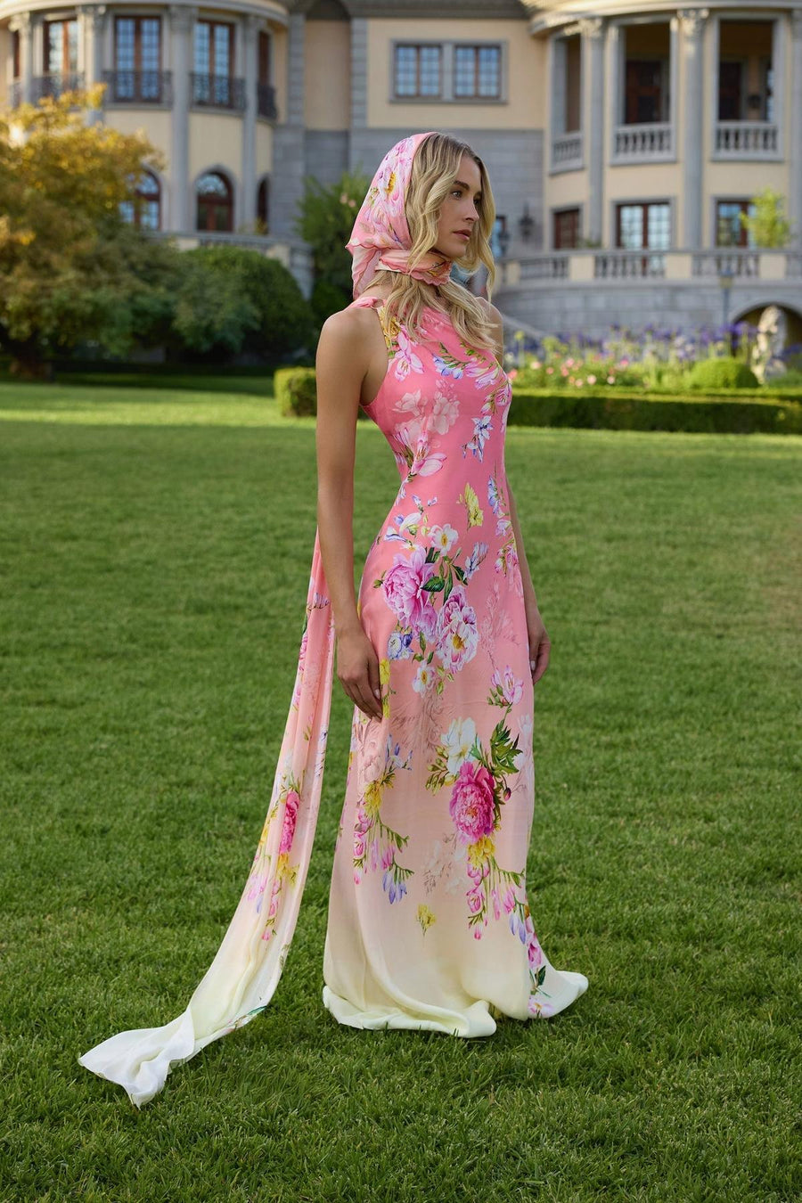 Avya One Shoulder Dress Multi-Hemant & Nandita-Tocca Finita
