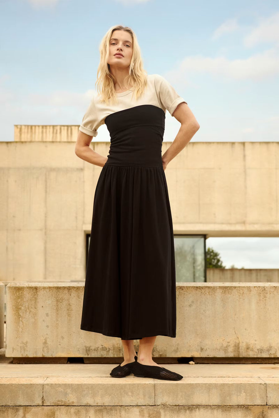 BalinaPW Dress Black-Part Two-Tocca Finita
