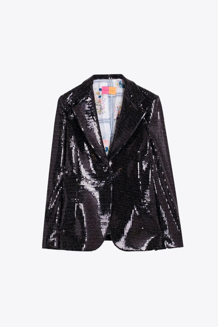 Black Sequin Jacket-Vilagallo-Tocca Finita