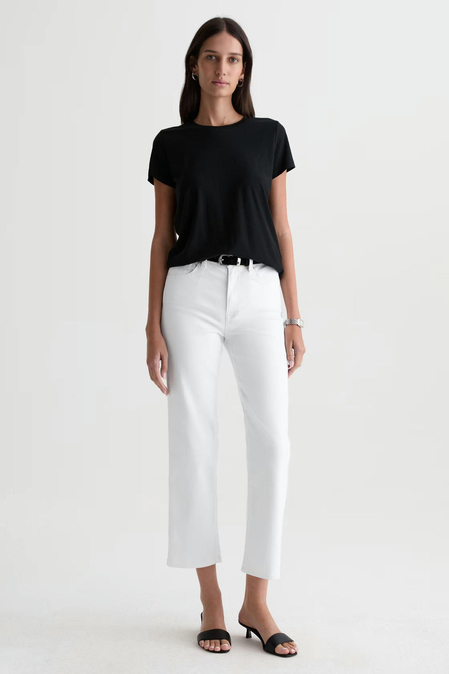 Brinley Crop Jean Gallery White-AG Jeans-Tocca Finita