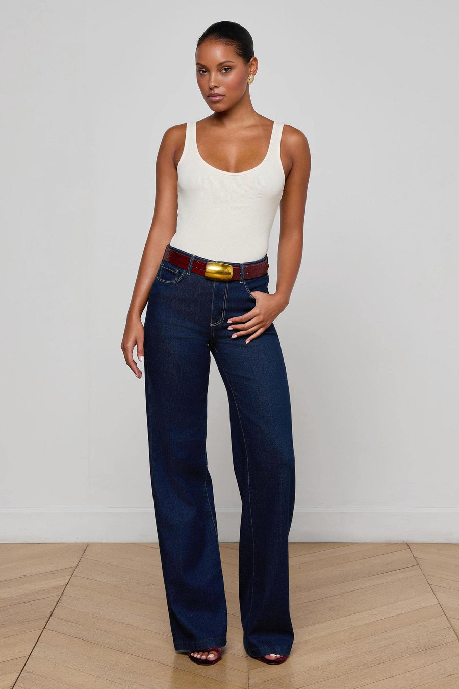 Clayton Wide-Leg Jean Koval-L&