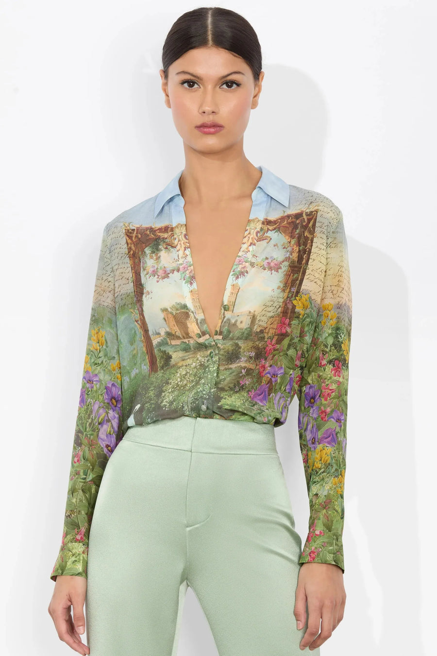 Eloise Blouse-Alice & Olivia-Tocca Finita