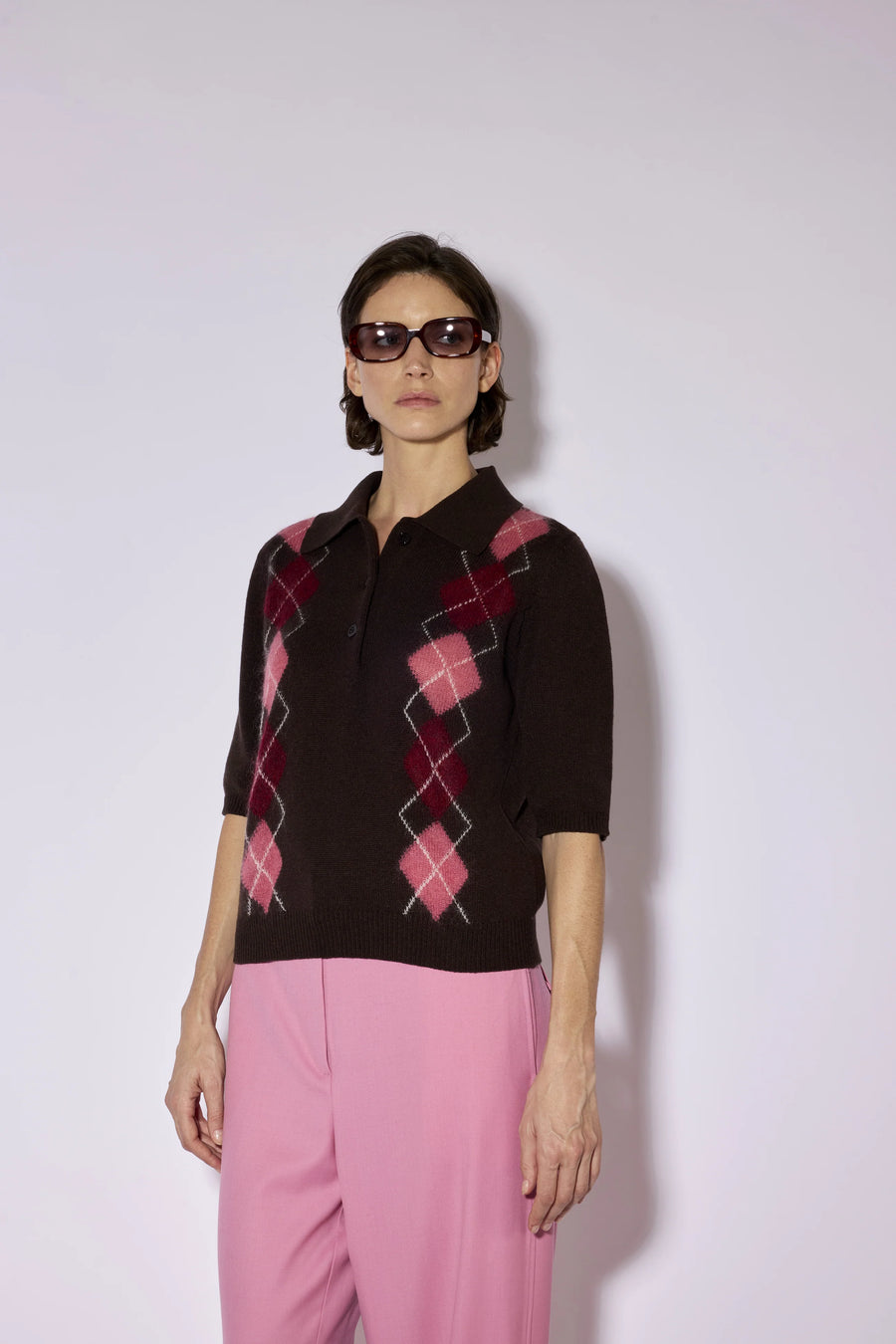 Isma Shirt Dark/Pink/Tango-Liviana Conti-Tocca Finita