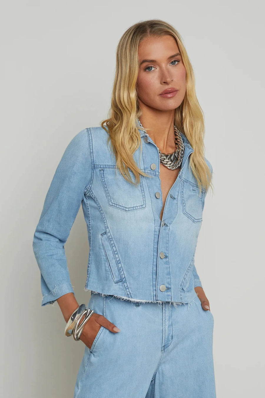 Janelle Slim Raw In Jacket Lazano-L&