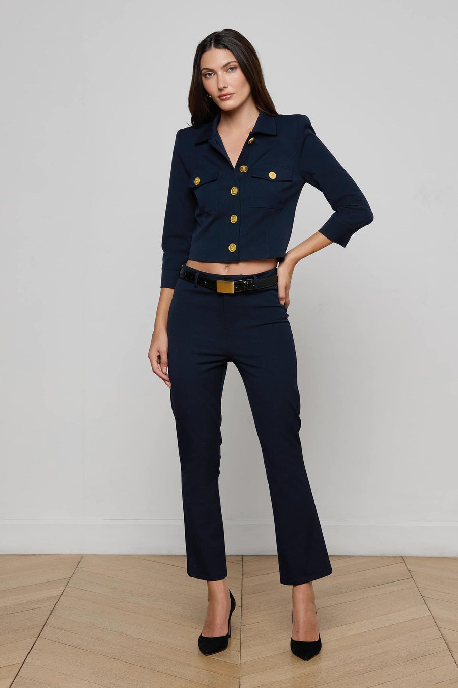 Ketra Bootcut Trouser Midnight-L&