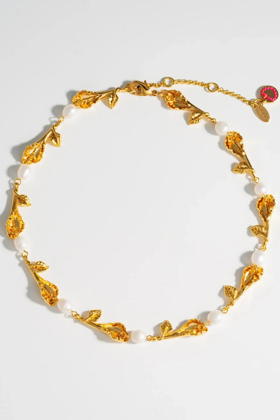 Lily of the Valley Necklace Gold-Mlle Jules-Tocca Finita