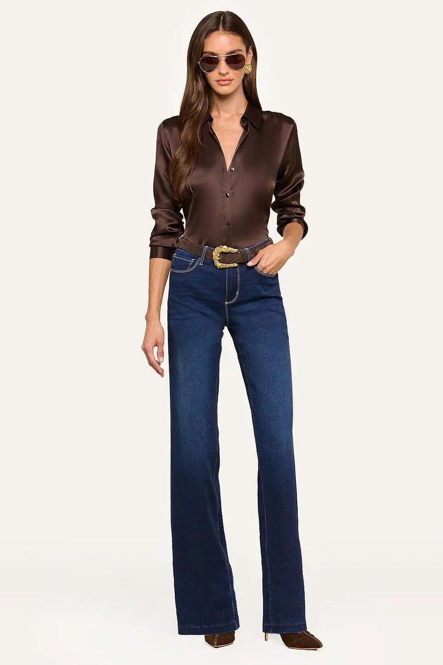 Scottie Wide-Leg Jean Robles-L&