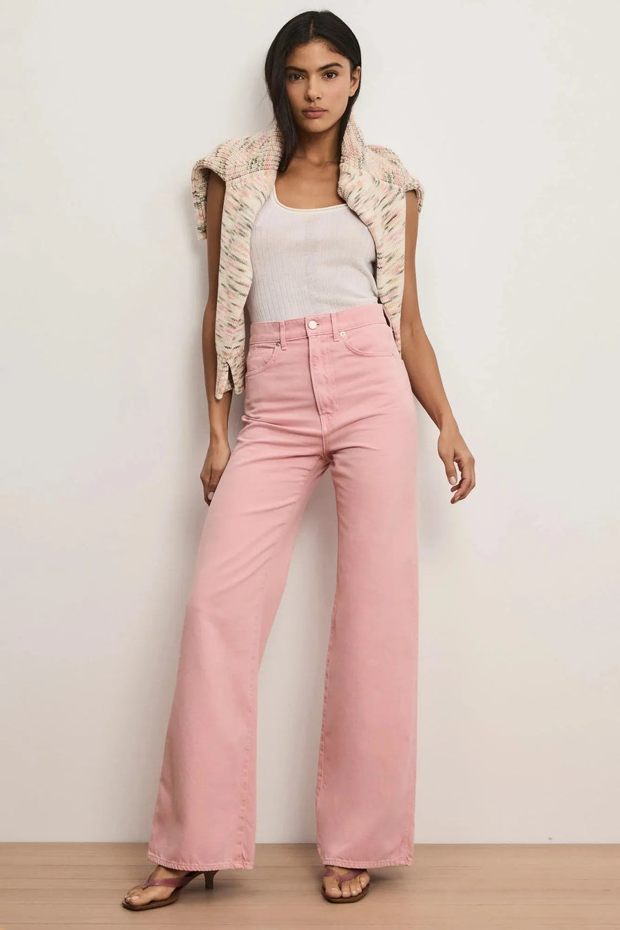 Taylor Wide-Leg Jean Petal-Veronica Beard-Tocca Finita