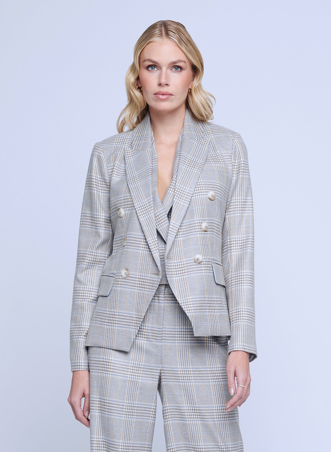Kenzie Double Breasted Blazer by L'agence