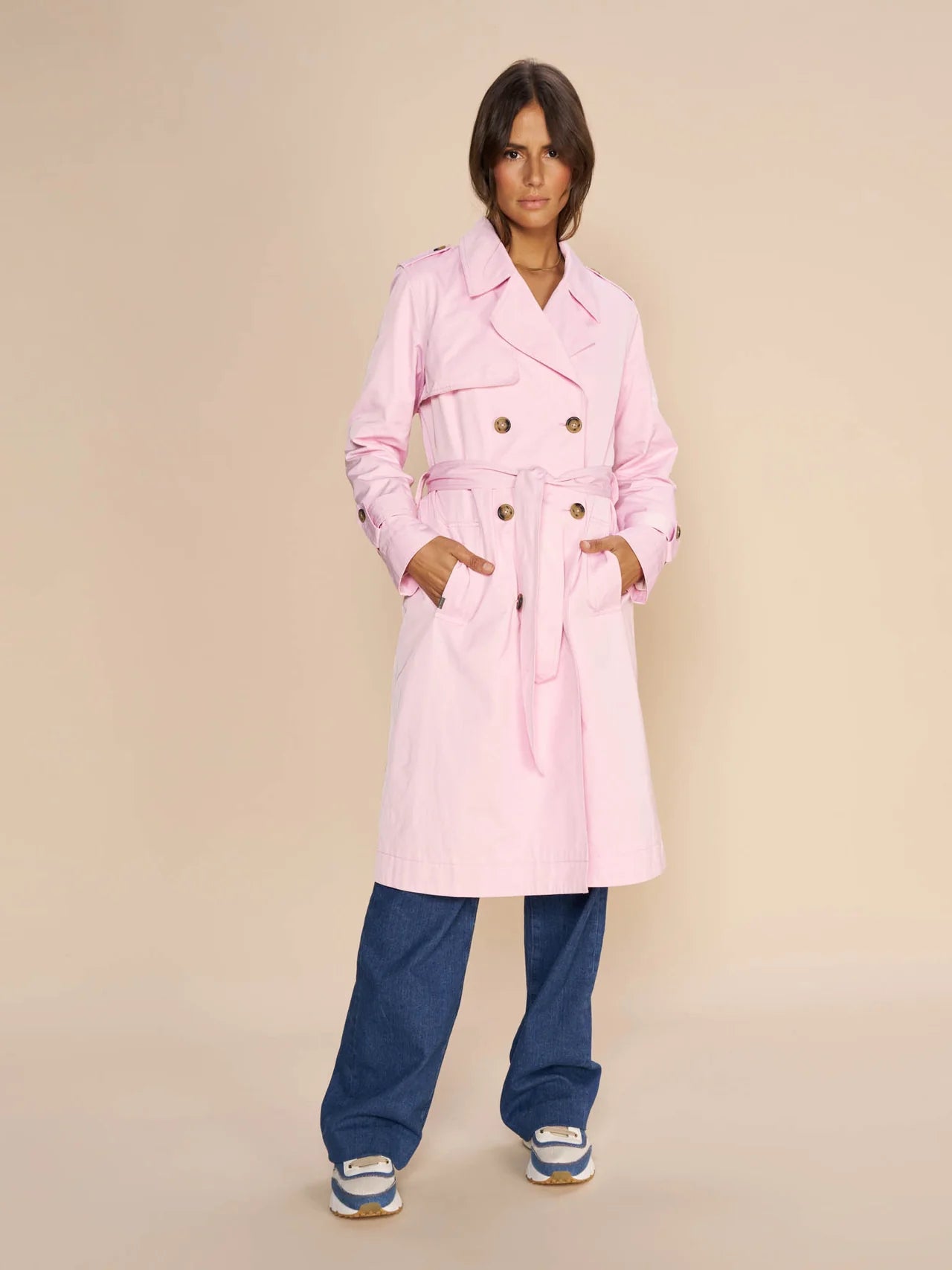 Farah Trench Coat by Mos Mosh