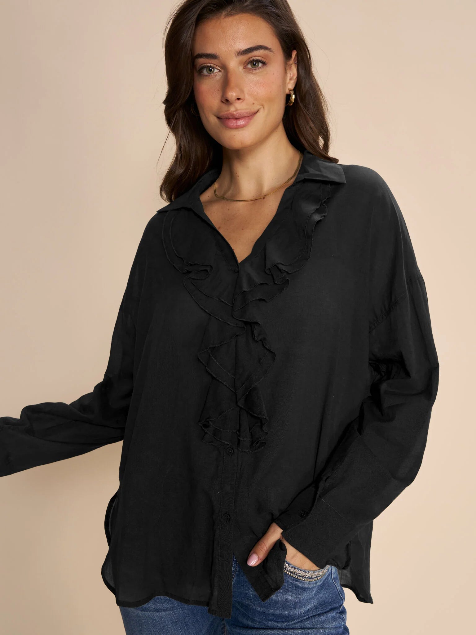 Jelena Voile Shirt by Mos Mosh
