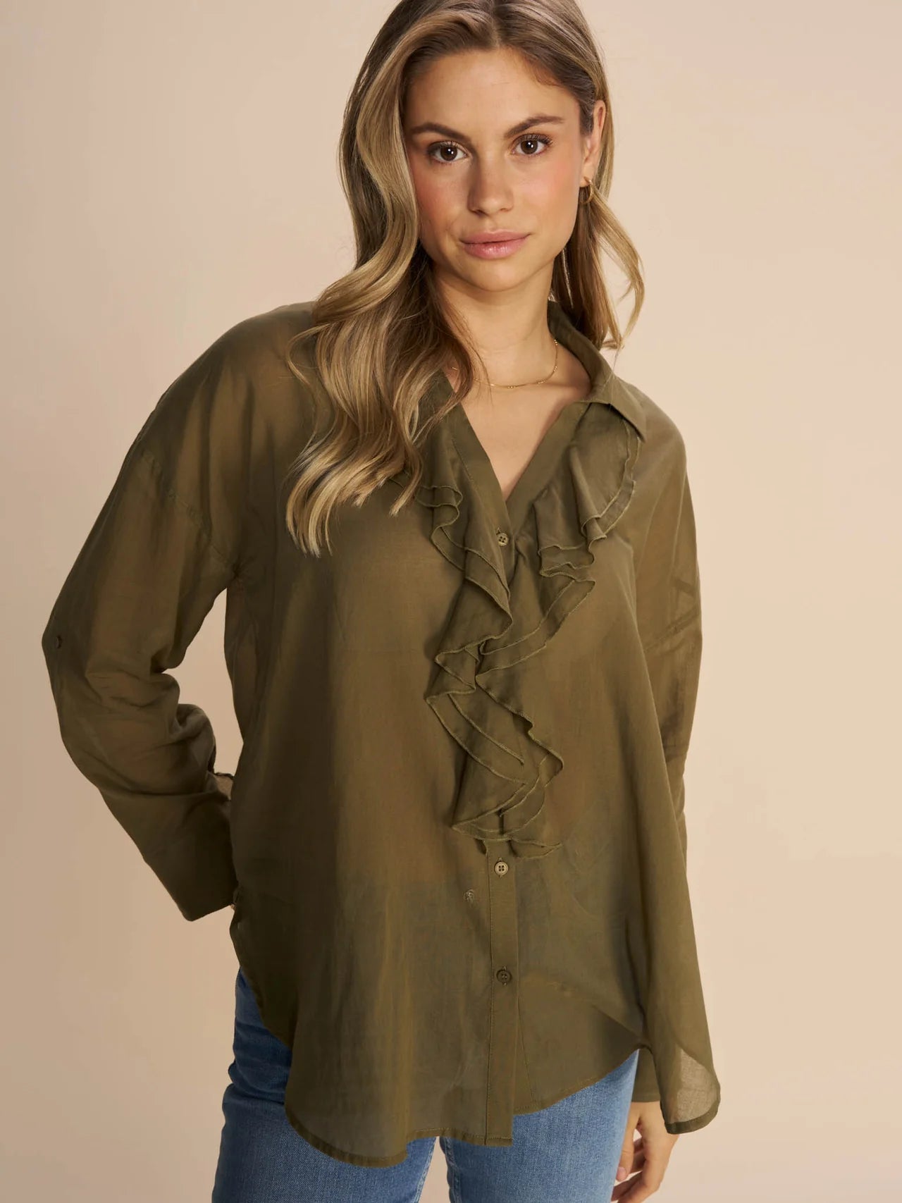 Jelena Voile Shirt by Mos Mosh