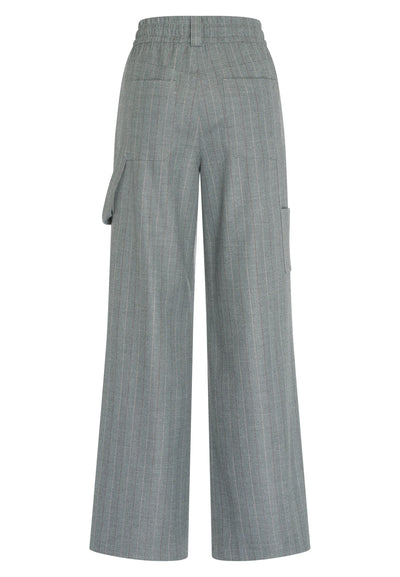 Striped Pyjama Trousers Grey