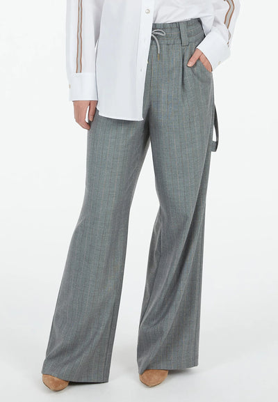 Striped Pyjama Trousers Grey