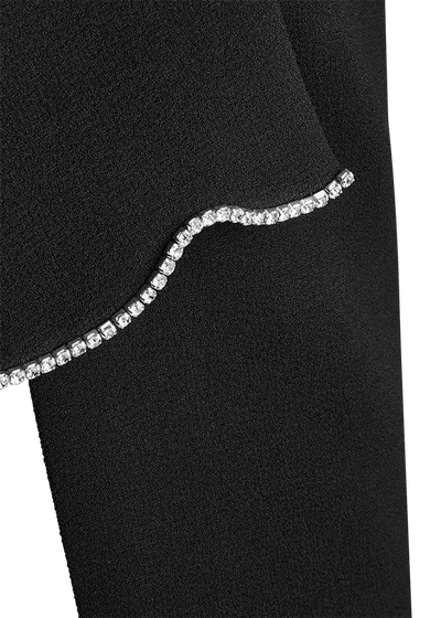 2 Piece Set Rhinestone Embellishment Black-Riani-Tocca Finita