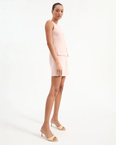 Evan Linen Mini Dress