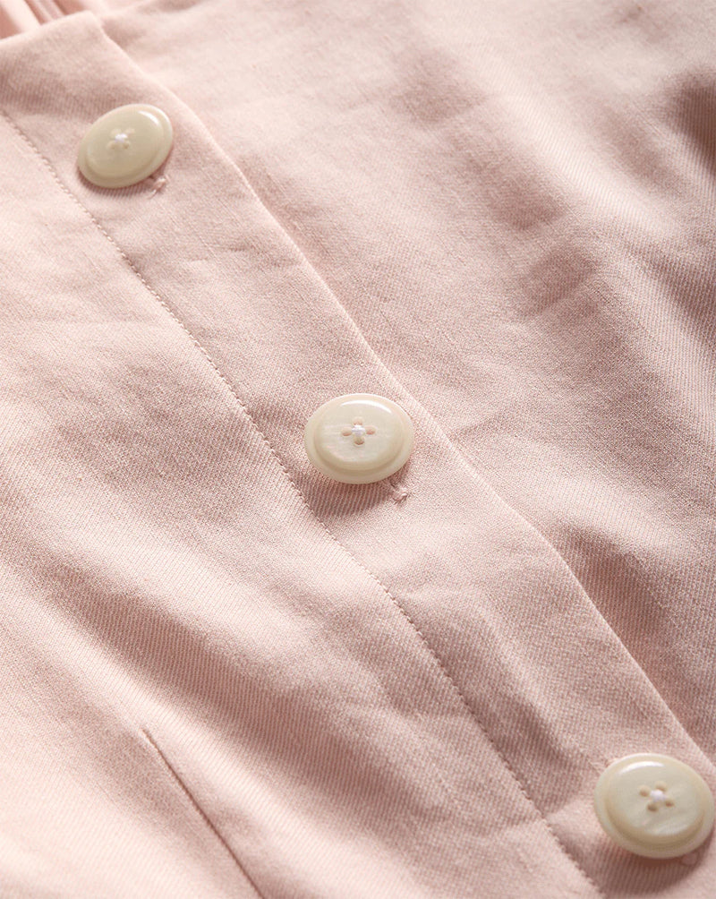 Evan Linen Mini Dress