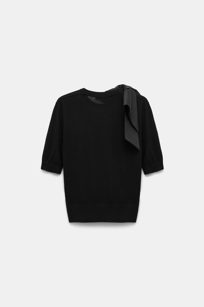 Chic Merino II Pullover in Pure Black