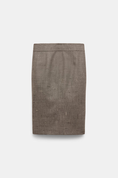 Casual Attraction Skirt Pepper & Chocolate