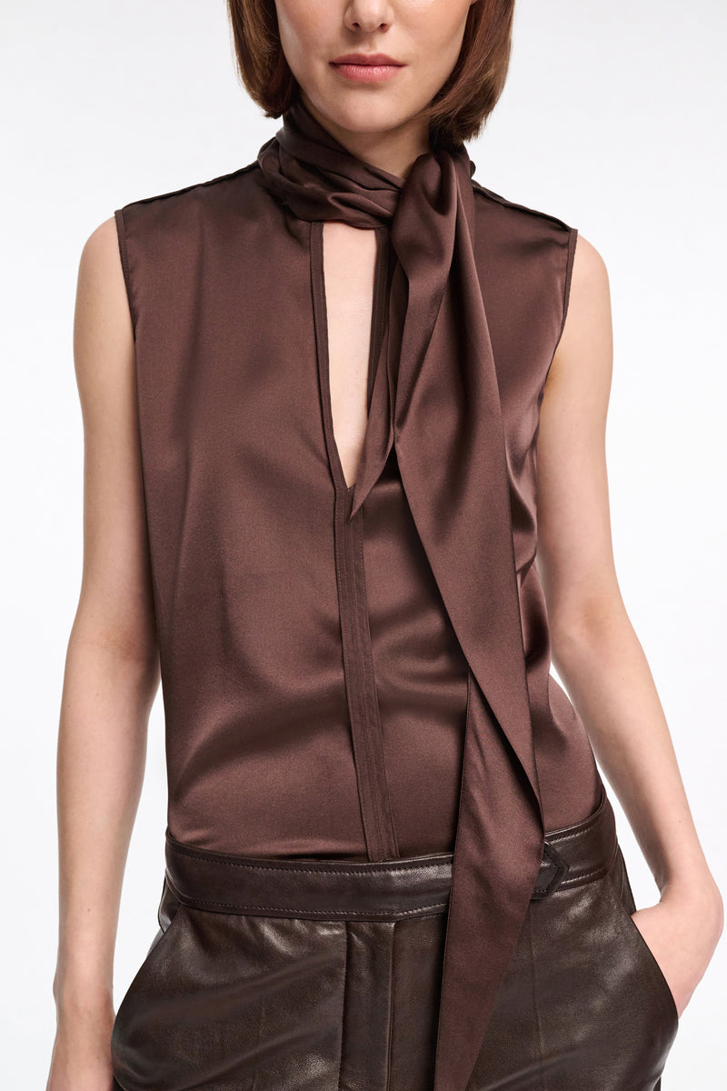 Sense of Shine Blouse Chocolate