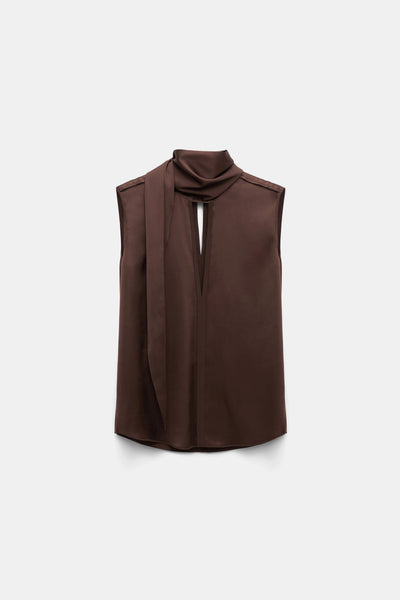 Sense of Shine Blouse Chocolate