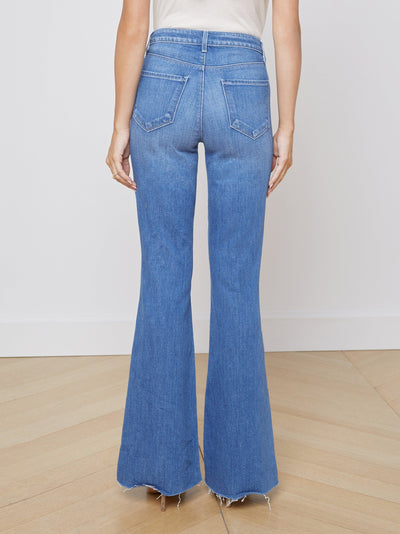 Sera Sneaker Flare Jean Bordello