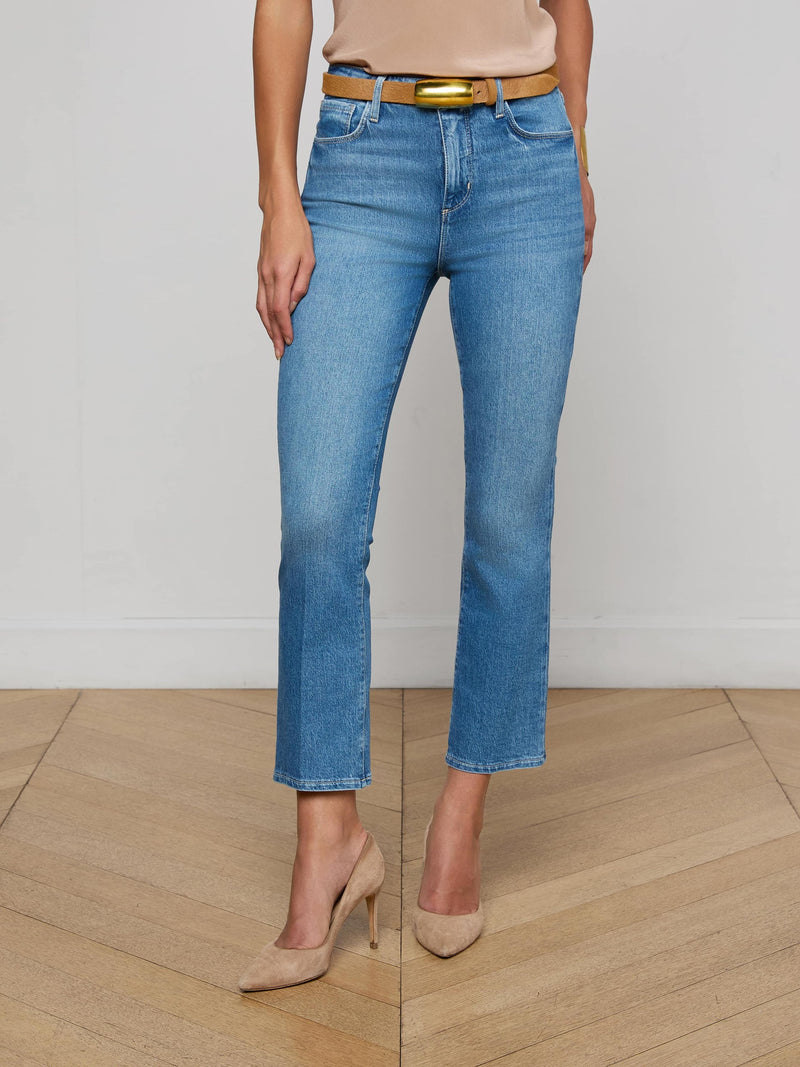 Mira Cropped Bootcut Jean Kona