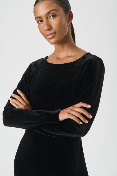 Dida Velvet Dress Black