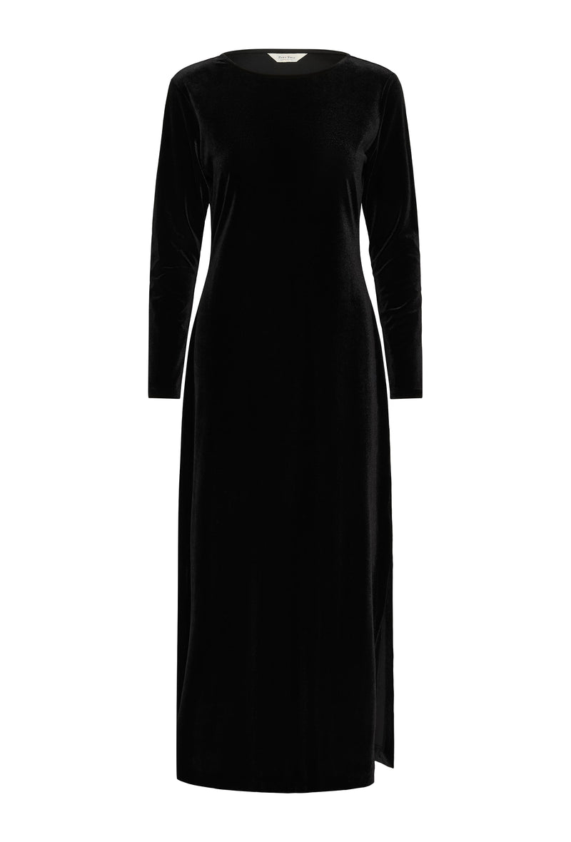 Dida Velvet Dress Black