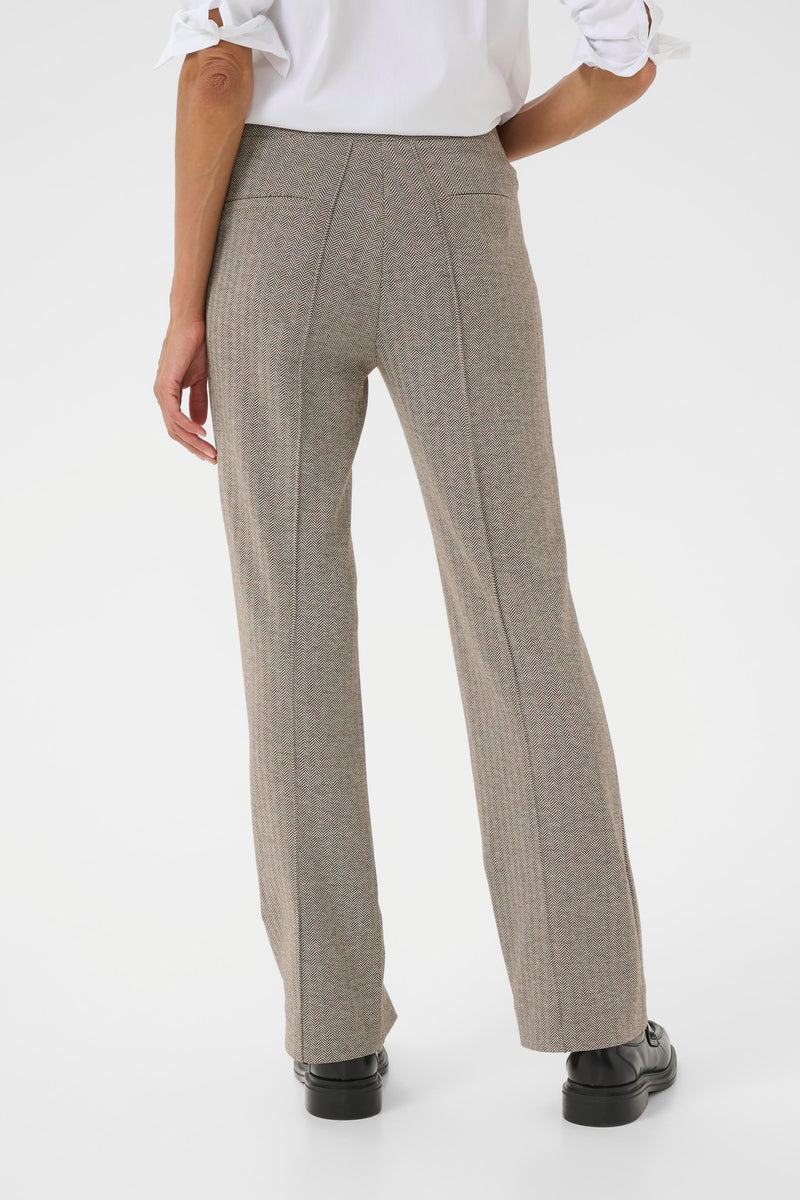 PontasPW Trousers Garnache Herringbone