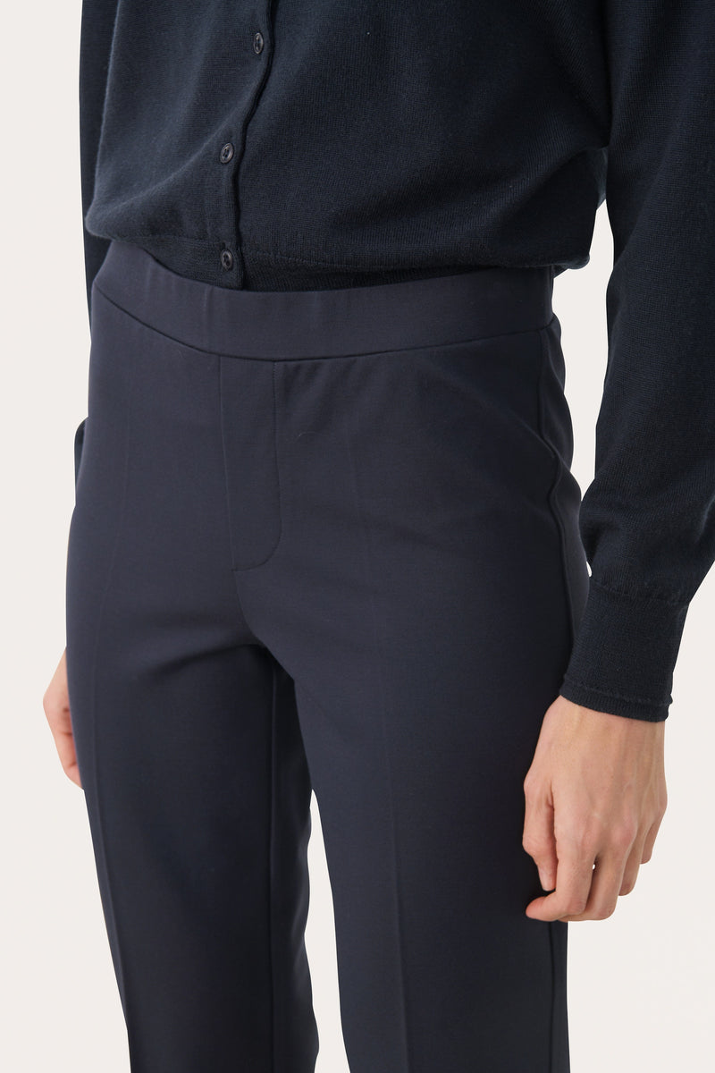 PontaPW Trousers Dark Navy