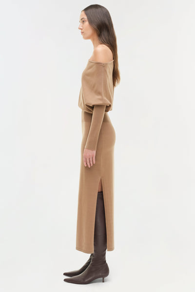 Janese Dress in Camel