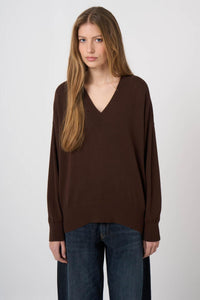 Knitted Pullover Chocolate