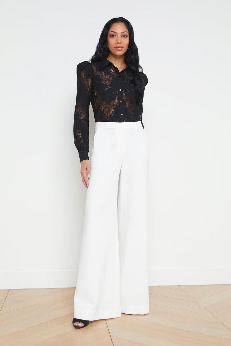 Jenica Lace Blouse Black