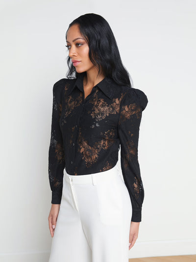 Jenica Lace Blouse Black