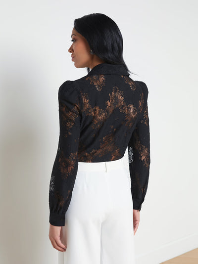 Jenica Lace Blouse Black