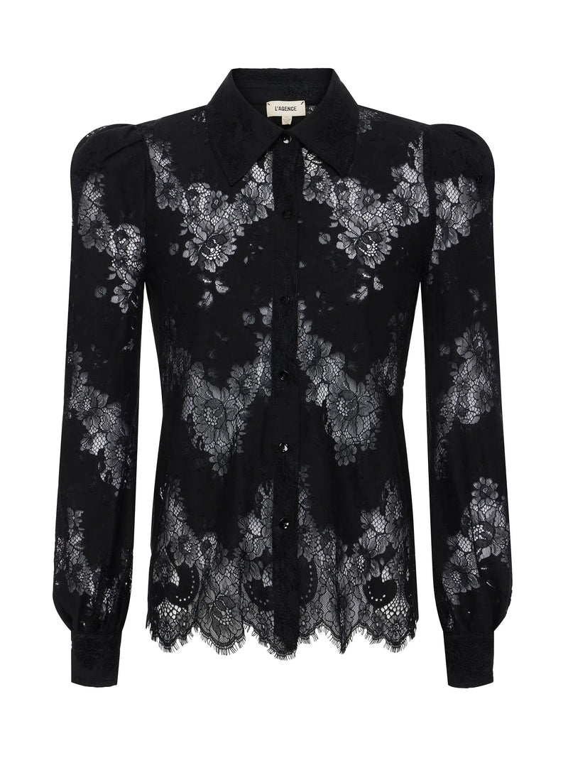 Jenica Lace Blouse Black