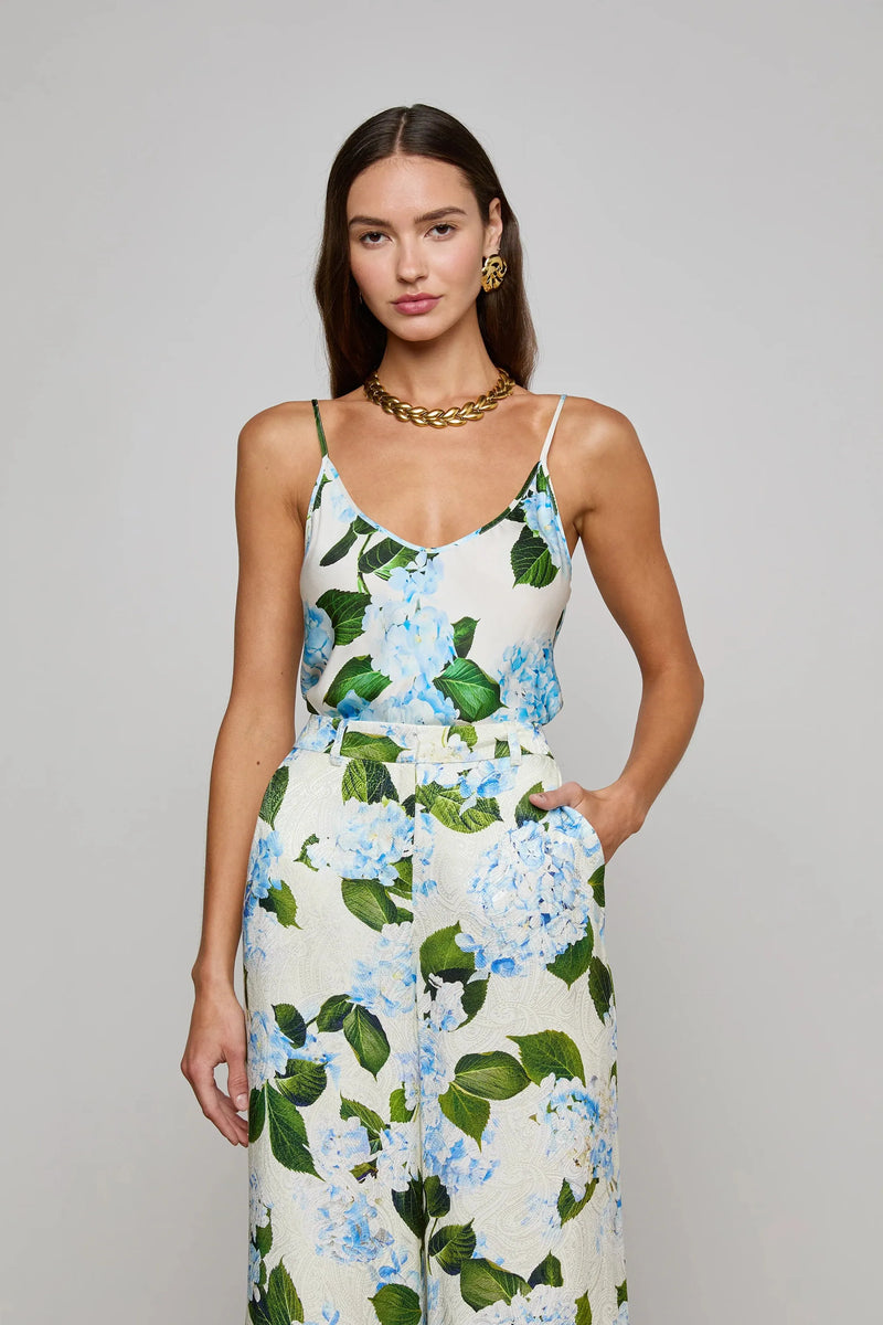Lexi Cami  in Hydrangea Print