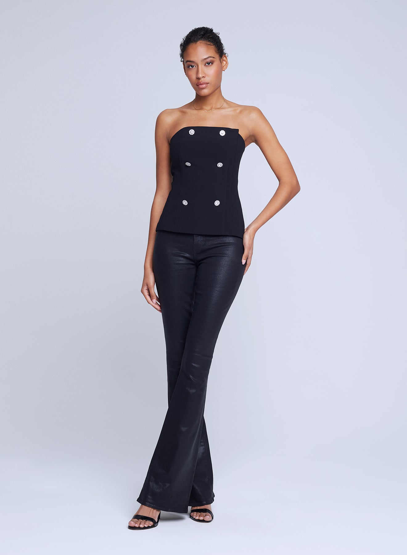 Fay Strapless Bustier by L'agence