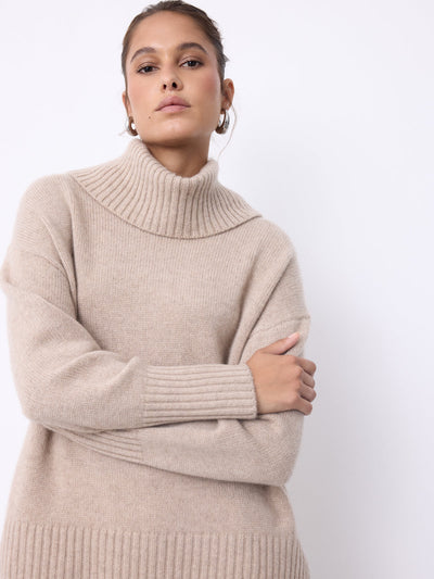 Gilo Cashmere Jumper Sandstone