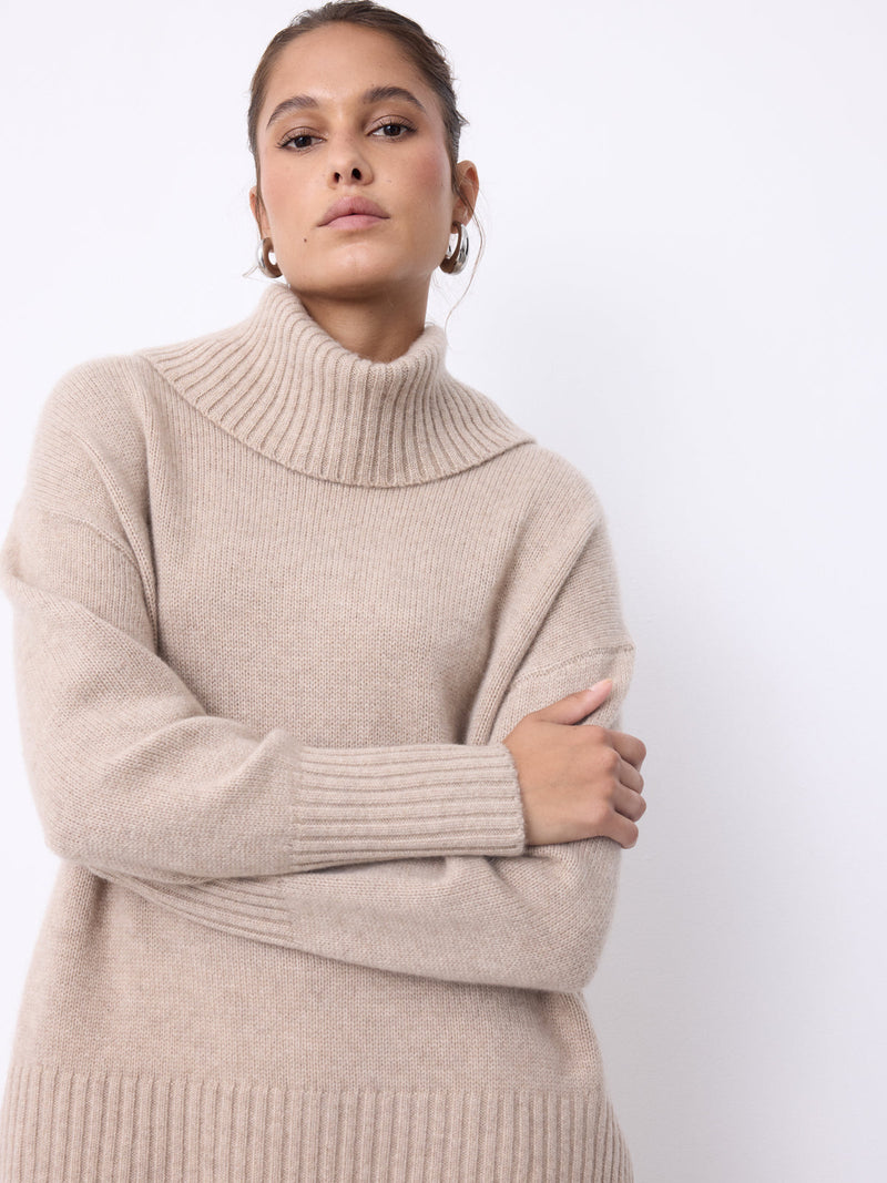 Gilo Cashmere Jumper Sandstone