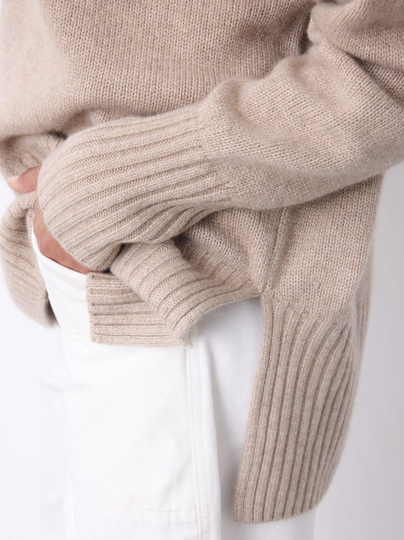 Gilo Cashmere Jumper Sandstone