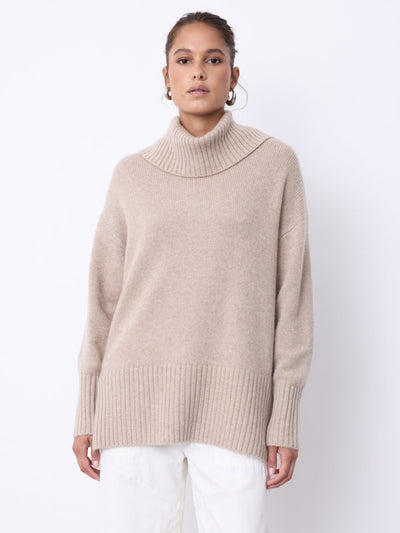 Gilo Cashmere Jumper Sandstone